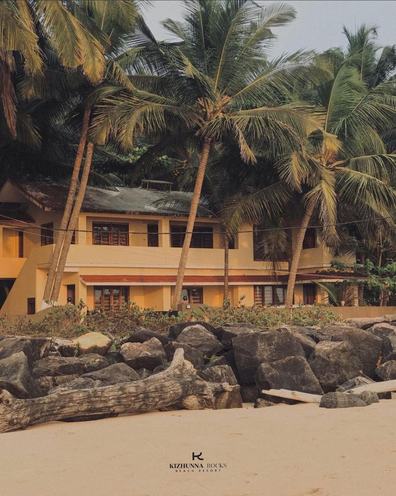 Kizhunna Rock Beach House 坎努尔 外观 照片